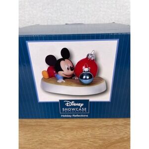Disney Precious Moments Mickey‎ Mouse Holiday Reflections Figurine 151707 Boxed